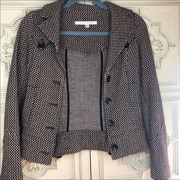 Diane Von Furstenberg brown blazer jacket - Picture 1 of 8